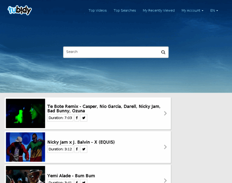 tubidi.com at WI. Tubidy Mobile Video Search Engine