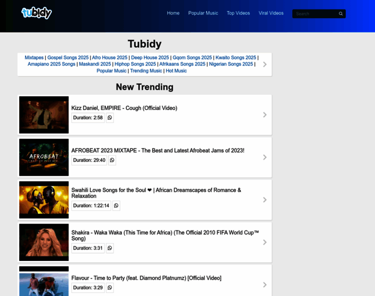 Tubidymp3.nu thumbnail