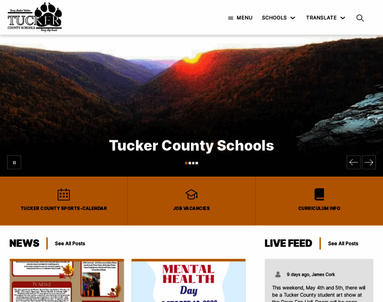 Tuckercountyschools.com thumbnail