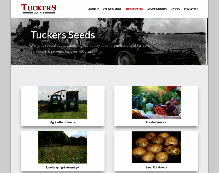 Tuckers-seeds.com thumbnail