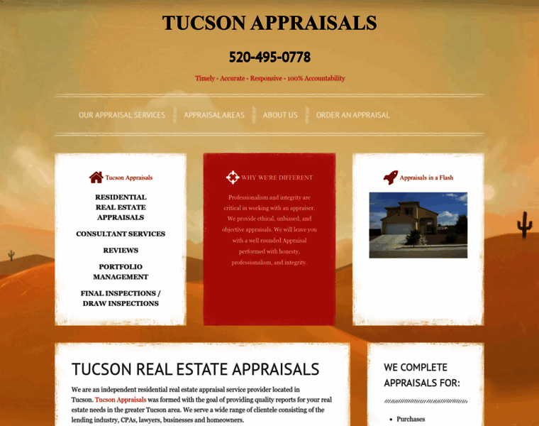 Tucson-appraisals.com thumbnail