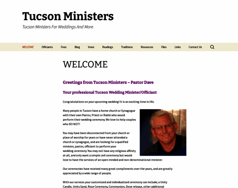Tucsonministers.com thumbnail