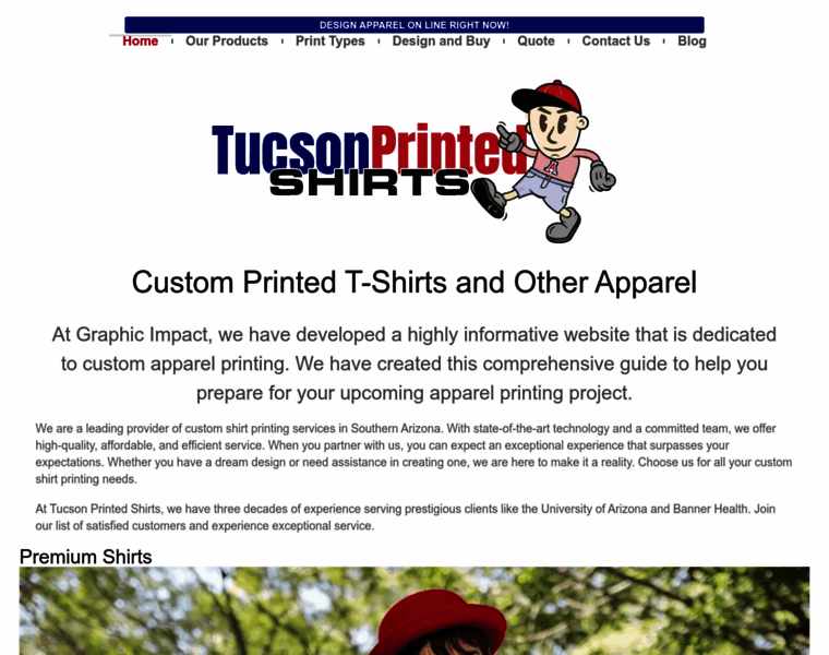 Tucsonprintedshirts.com thumbnail
