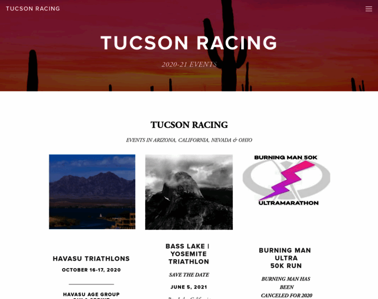 Tucsonracing.com thumbnail
