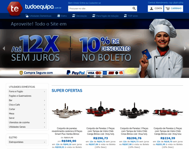 Tudoequipa.com.br thumbnail