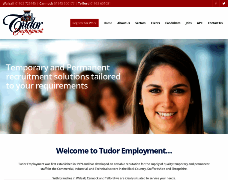 Tudoremployment.co.uk thumbnail