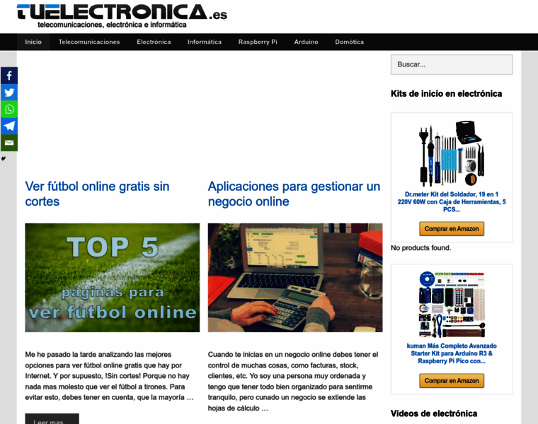 Tuelectronica.es thumbnail