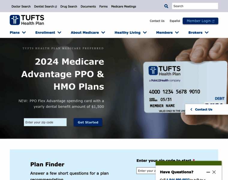 Tuftsmedicarepreferred.org thumbnail