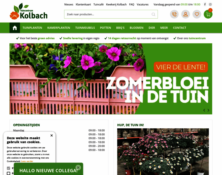 Tuincentrumkolbach.nl thumbnail