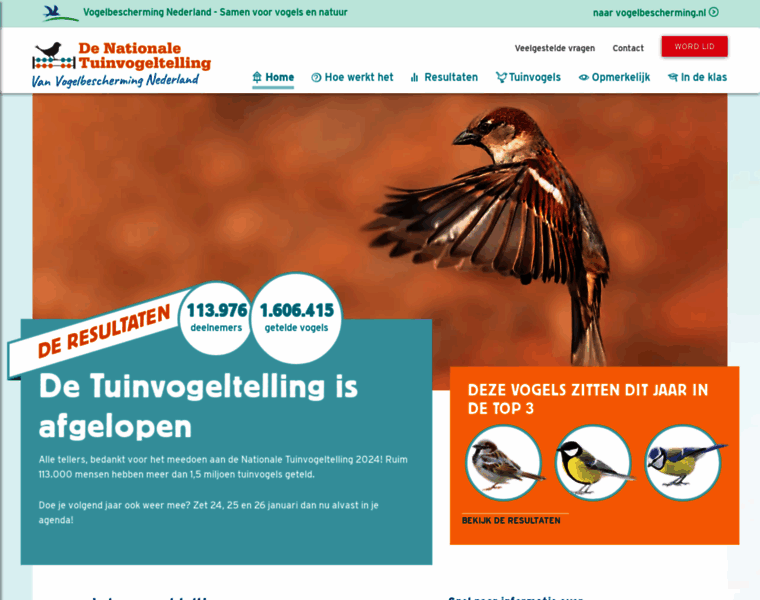 Tuinvogeltelling.nl thumbnail