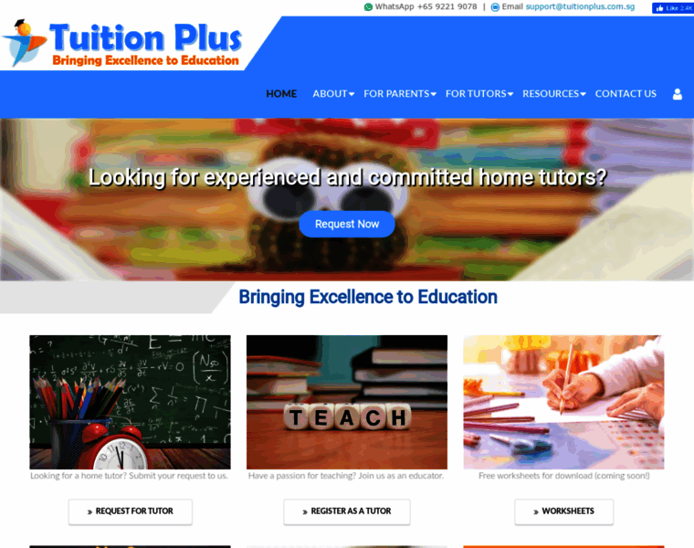Tuitionplus.com.sg thumbnail