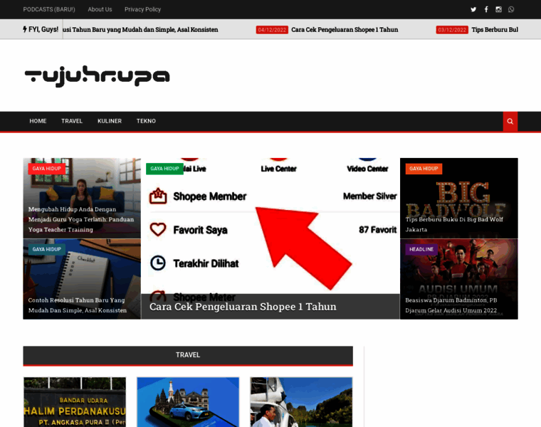 Tujuhrupa.com thumbnail