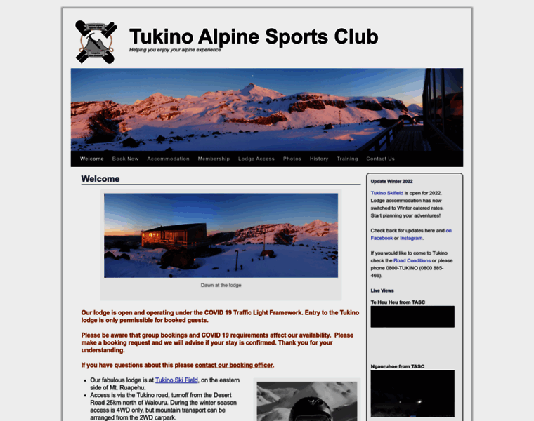 Tukinoalpinesportsclub.org.nz thumbnail