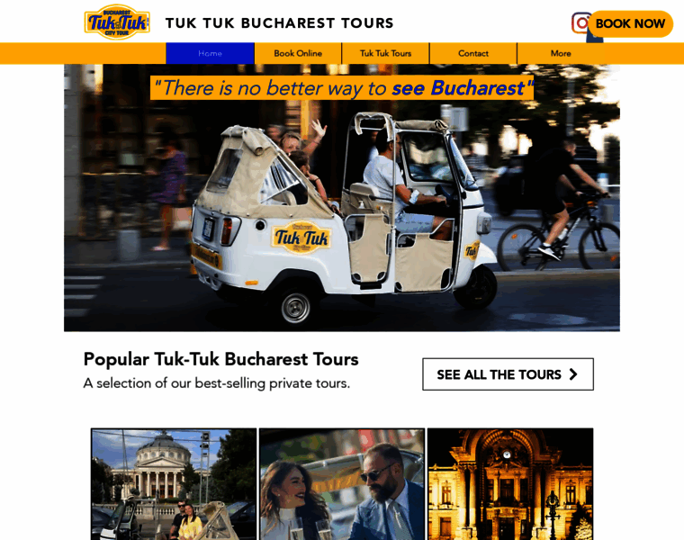 Tuktukbucharest.com thumbnail