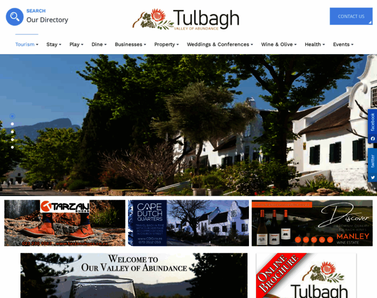 Tulbaghtourism.co.za thumbnail