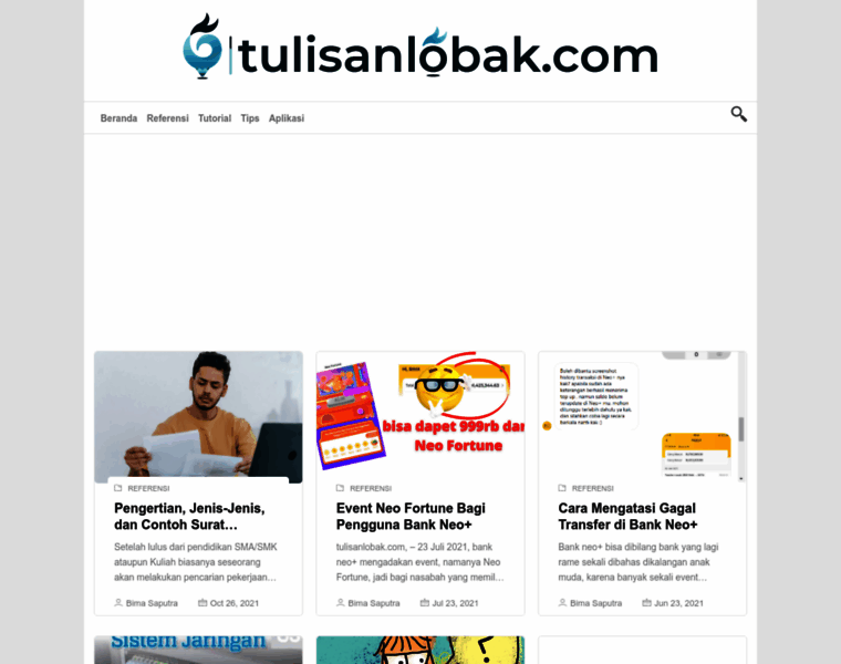 Tulisanlobak.com thumbnail
