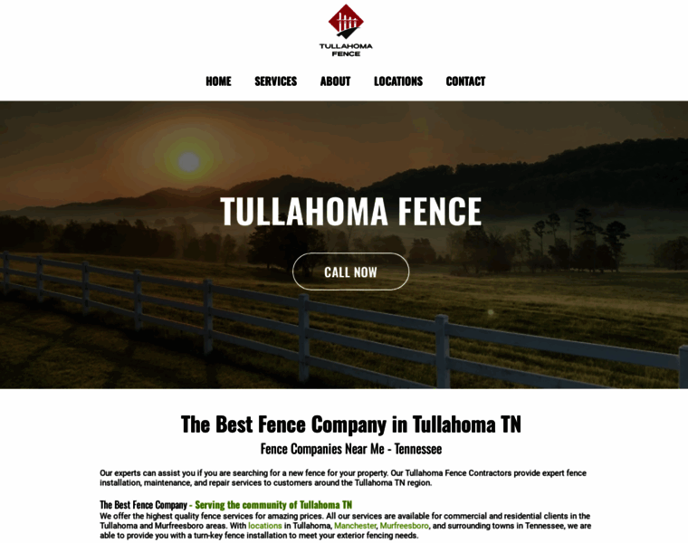 Tullahomafence.com thumbnail