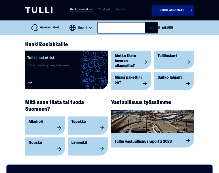 Tulli.fi thumbnail