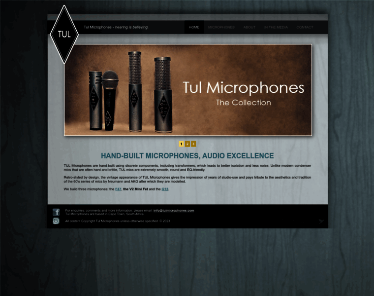 Tulmicrophones.com thumbnail
