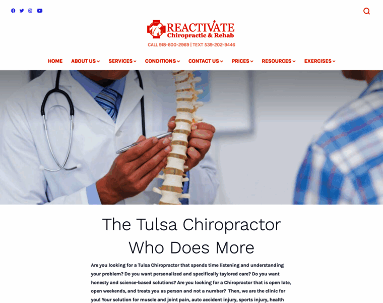 Tulsachiropracticrehab.com thumbnail