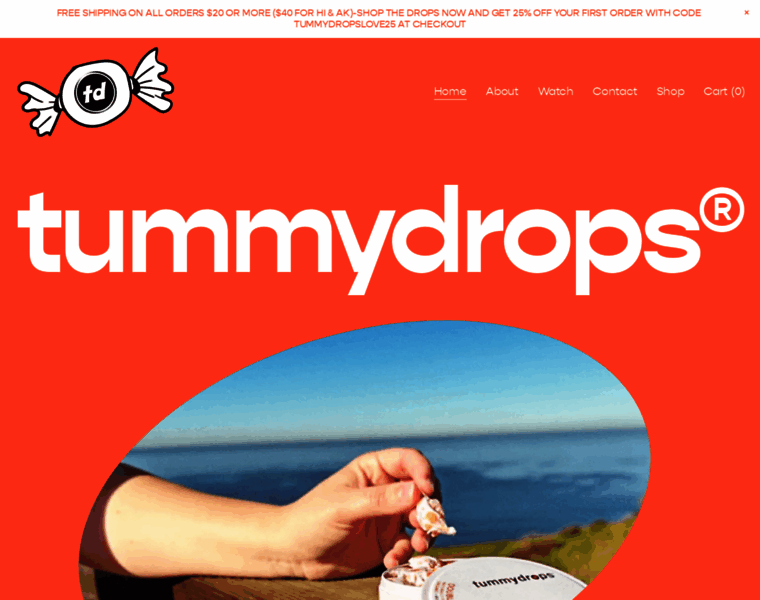 Tummydrops.com thumbnail