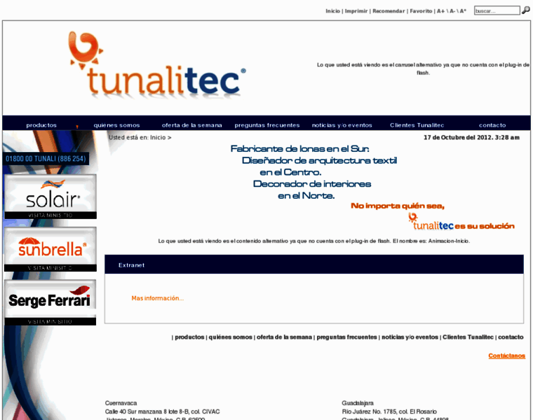Tunalitec.com.mx thumbnail