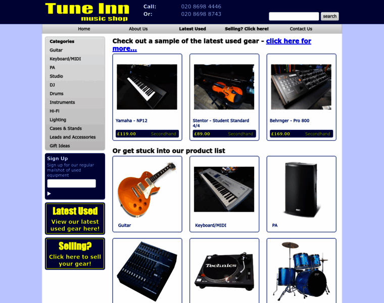 Tuneinn.co.uk thumbnail