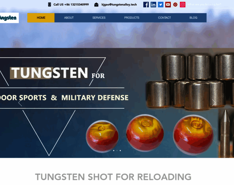 Tungstenalloy.tech thumbnail