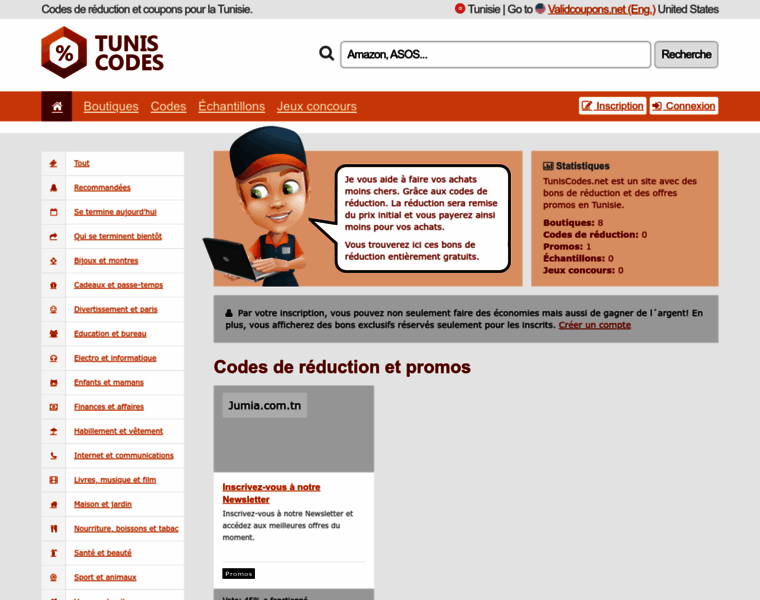 Tuniscodes.net thumbnail