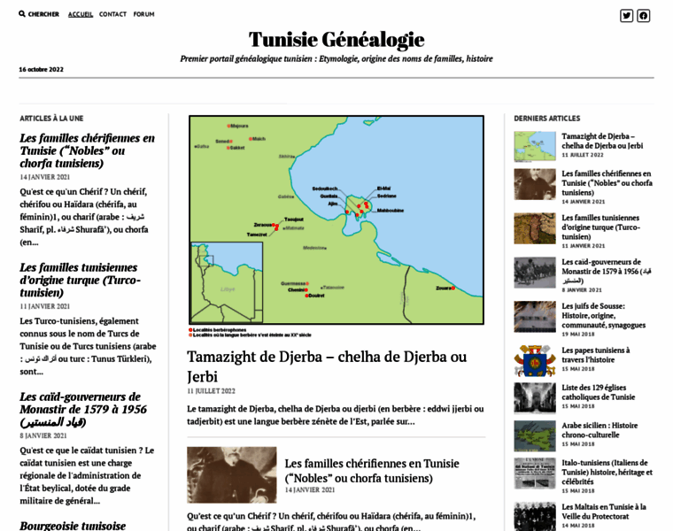Tunisie-genealogie.com thumbnail