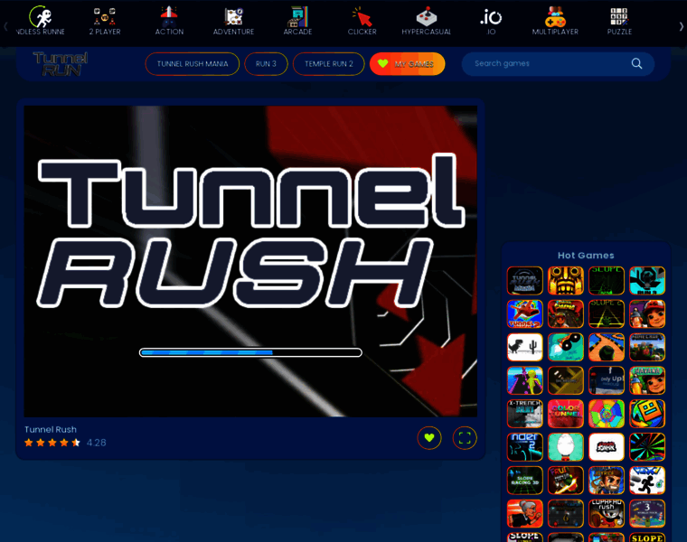 Tunnel-rush.io thumbnail