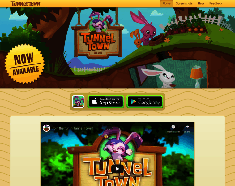 Tunneltown.com thumbnail