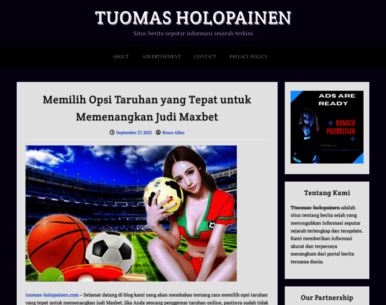 Tuomas-holopainen.com thumbnail