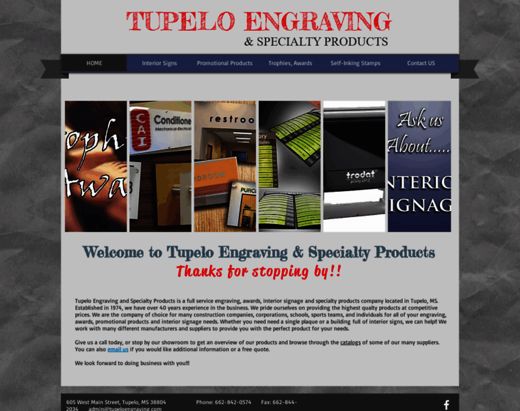Tupeloengraving.com thumbnail