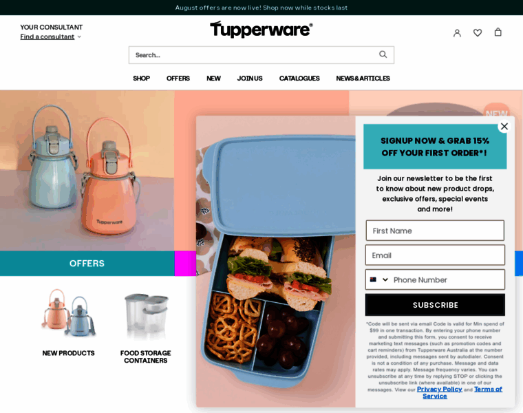 Tupperware.com.au thumbnail