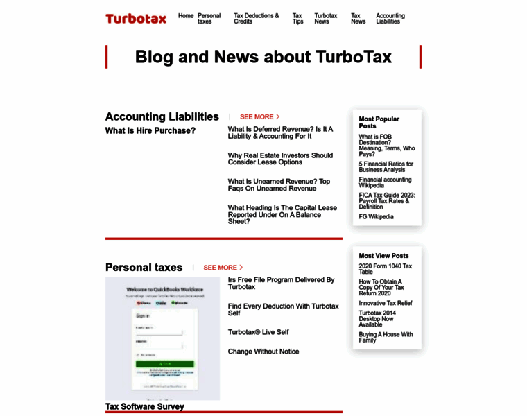 Turbo-tax.org thumbnail