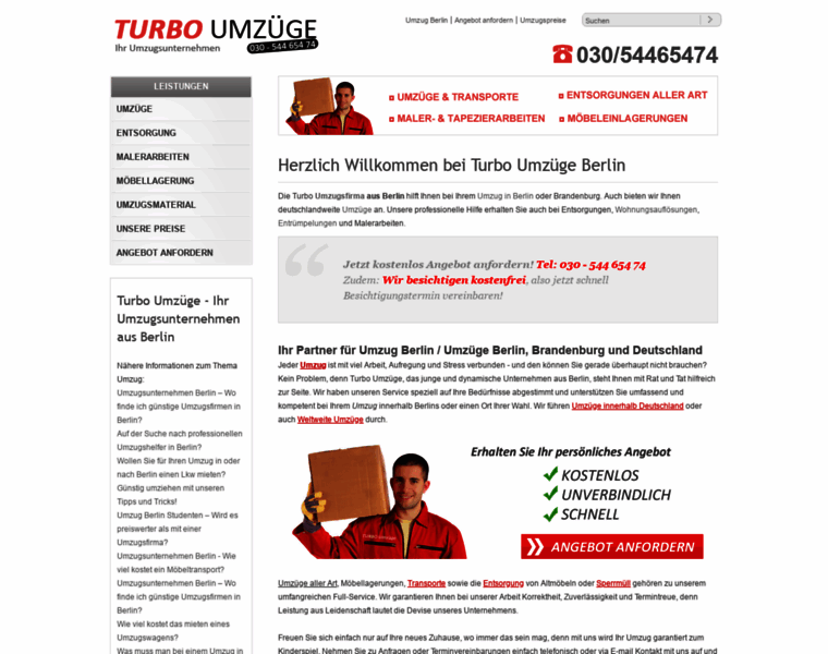 Turbo-umzug.de thumbnail
