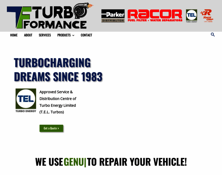 Turboformance.co.za thumbnail