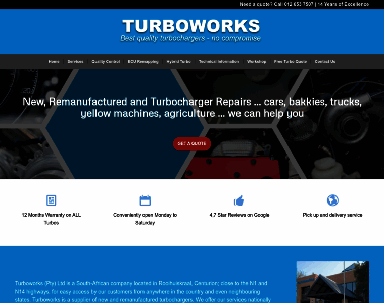 Turboworks.co.za thumbnail