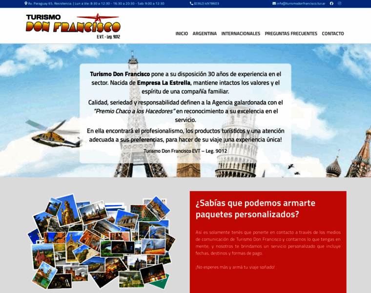 Turismodonfrancisco.tur.ar thumbnail