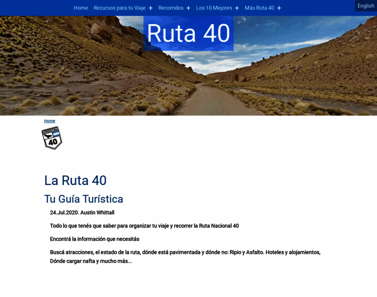 Turismoruta40.com.ar thumbnail