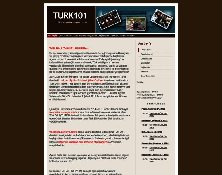 Turk101.cankaya.edu.tr thumbnail