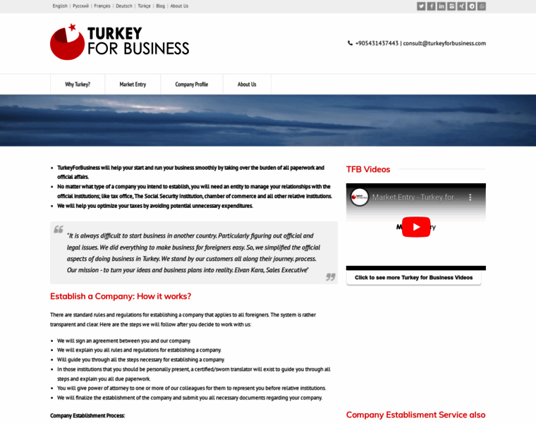 Turkeyforbusiness.com thumbnail