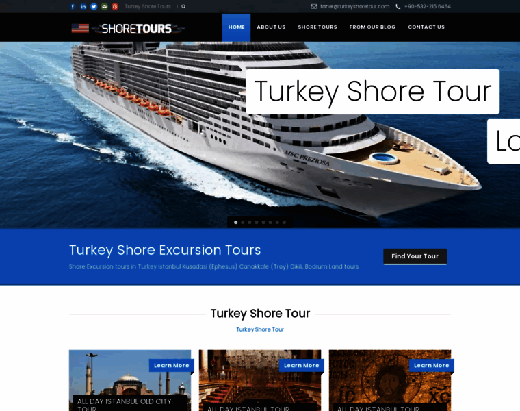Turkeyshoretour.com thumbnail