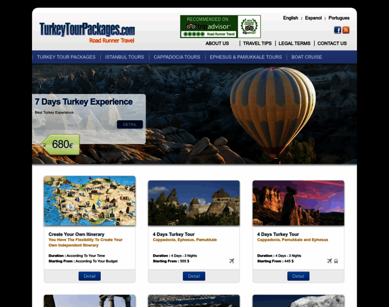 Turkeytourpackages.com thumbnail