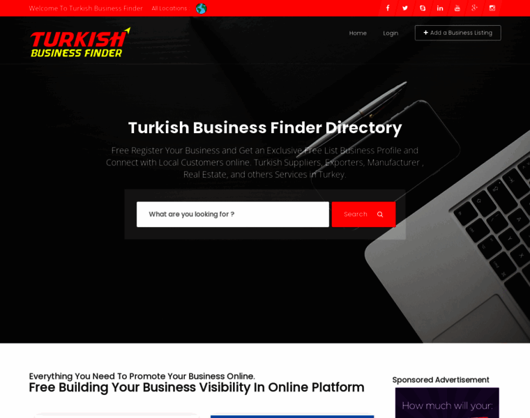 Turkishbusinessfinder.com thumbnail