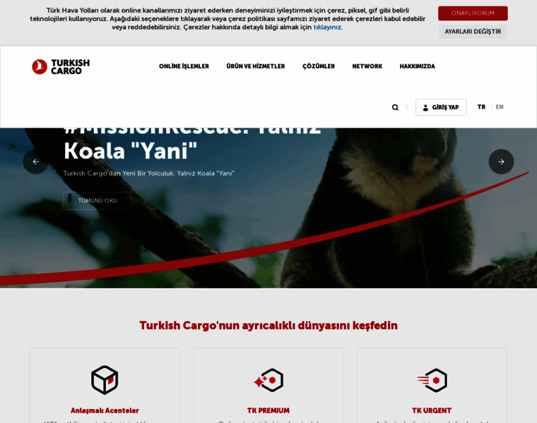 Turkishcargo.com thumbnail