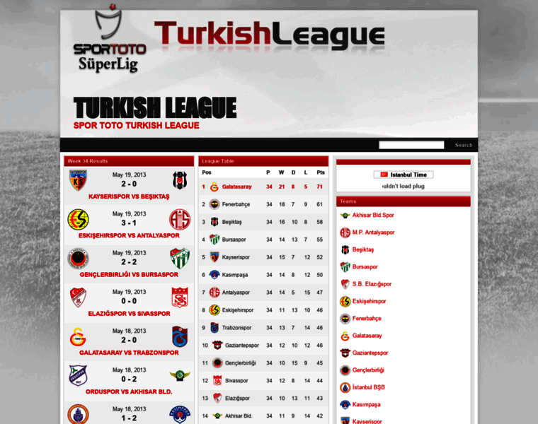 Turkishleague.com thumbnail