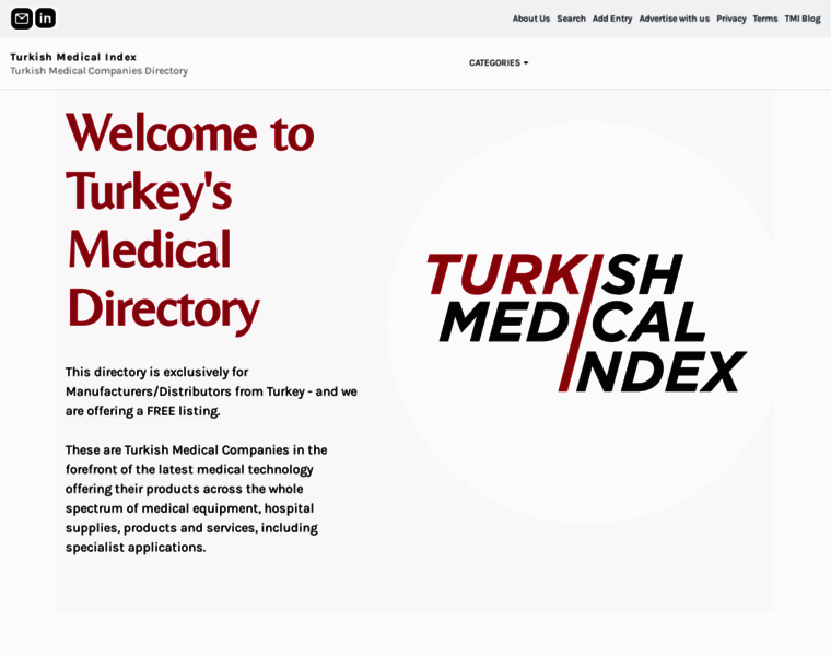 Turkishmedicalindex.com thumbnail