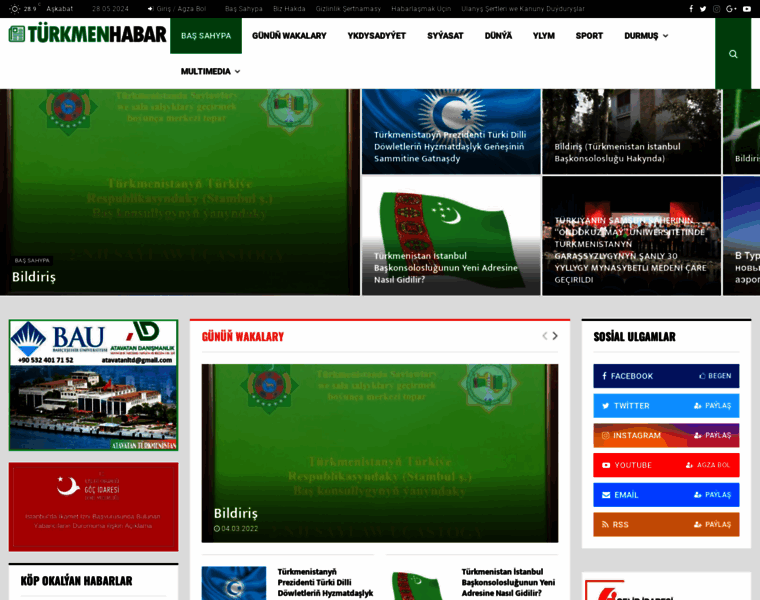 Turkmenhabar.com thumbnail